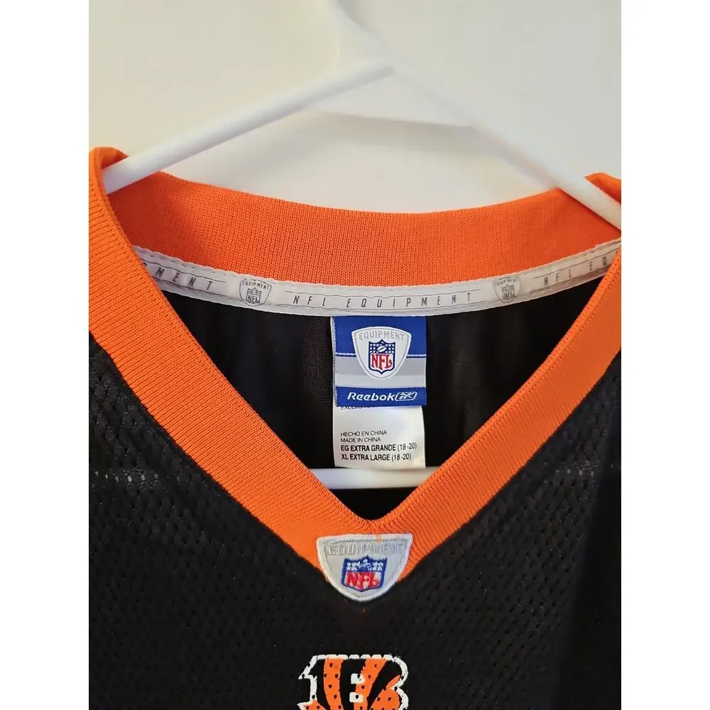 Cincinnati Bengals Carson Palmer #9 NFL Reebok YOUTH Jersey XL 18-20 NWT